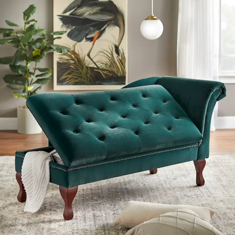 Chaise longue de rangement Simple Living