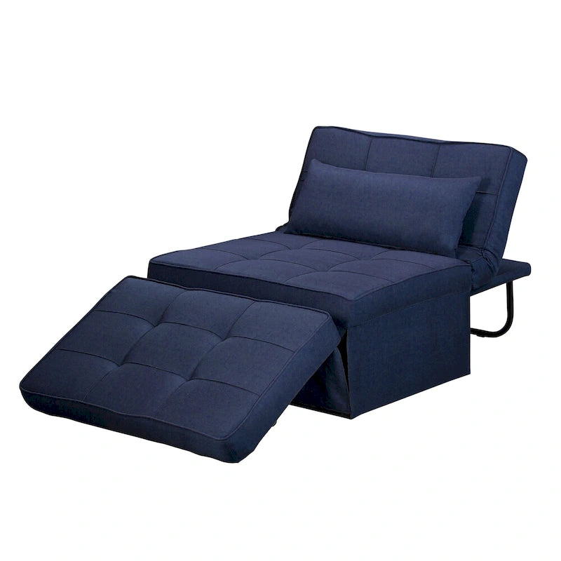 Canapé-lit convertible, fauteuil, pouf pliant, fauteuils inclinables pour salon