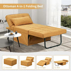 Canapé-lit convertible, fauteuil, pouf pliant, fauteuils inclinables pour salon