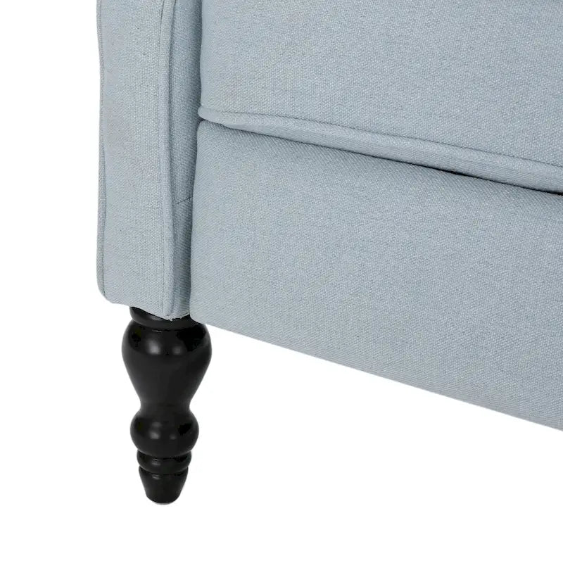 Fauteuil inclinable à oreilles Walter en tissu capitonné par Christopher Knight Home