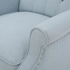 Fauteuil inclinable à oreilles Walter en tissu capitonné par Christopher Knight Home
