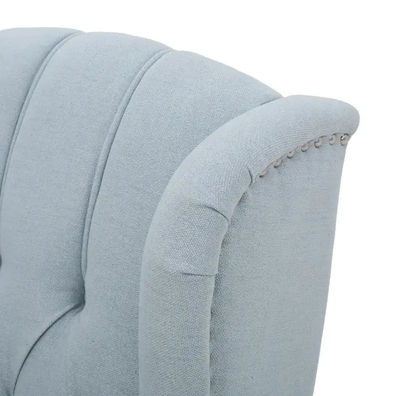 Fauteuil inclinable à oreilles Walter en tissu capitonné par Christopher Knight Home