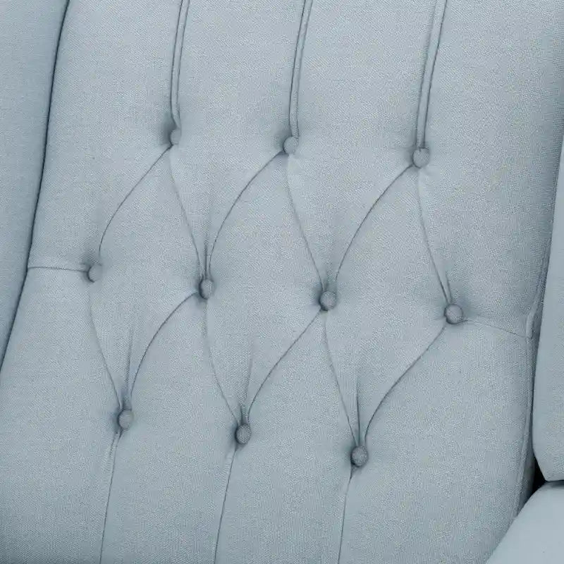 Fauteuil inclinable à oreilles Walter en tissu capitonné par Christopher Knight Home