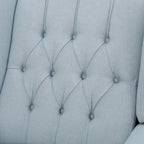 Fauteuil inclinable à oreilles Walter en tissu capitonné par Christopher Knight Home