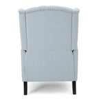 Fauteuil inclinable à oreilles Walter en tissu capitonné par Christopher Knight Home