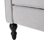Fauteuil inclinable à oreilles Walter en tissu capitonné par Christopher Knight Home