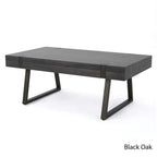 Table basse Abitha en faux bois de Christopher Knight Home - 110 cm (L) x 60 cm (l) x 42,5 cm (H)
