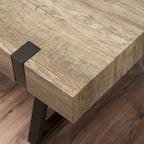 Table basse Abitha en faux bois de Christopher Knight Home - 110 cm (L) x 60 cm (l) x 42,5 cm (H)