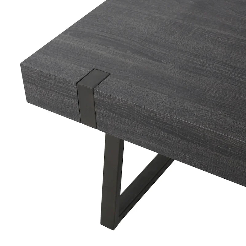 Table basse Abitha en faux bois de Christopher Knight Home - 110 cm (L) x 60 cm (l) x 42,5 cm (H)