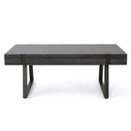 Table basse Abitha en faux bois de Christopher Knight Home - 110 cm (L) x 60 cm (l) x 42,5 cm (H)
