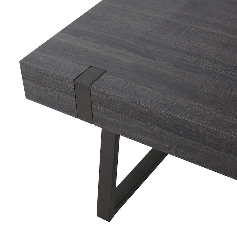 Table basse Abitha en faux bois de Christopher Knight Home - 110 cm (L) x 60 cm (l) x 42,5 cm (H)