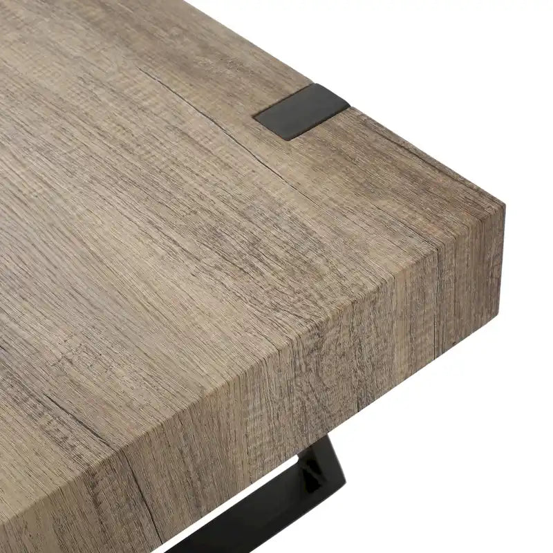 Table basse Abitha en faux bois de Christopher Knight Home - 110 cm (L) x 60 cm (l) x 42,5 cm (H)
