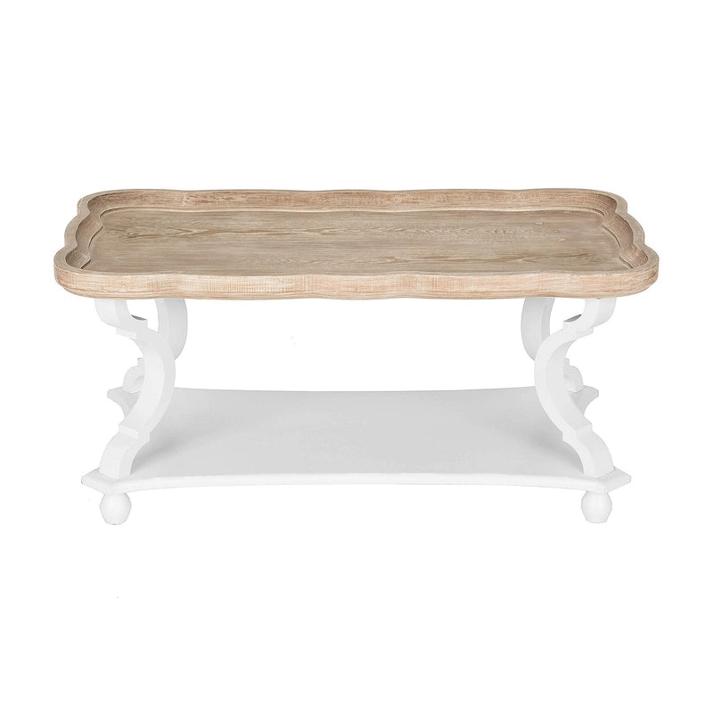 Table basse rustique COZAYH style ferme/cottagecore
