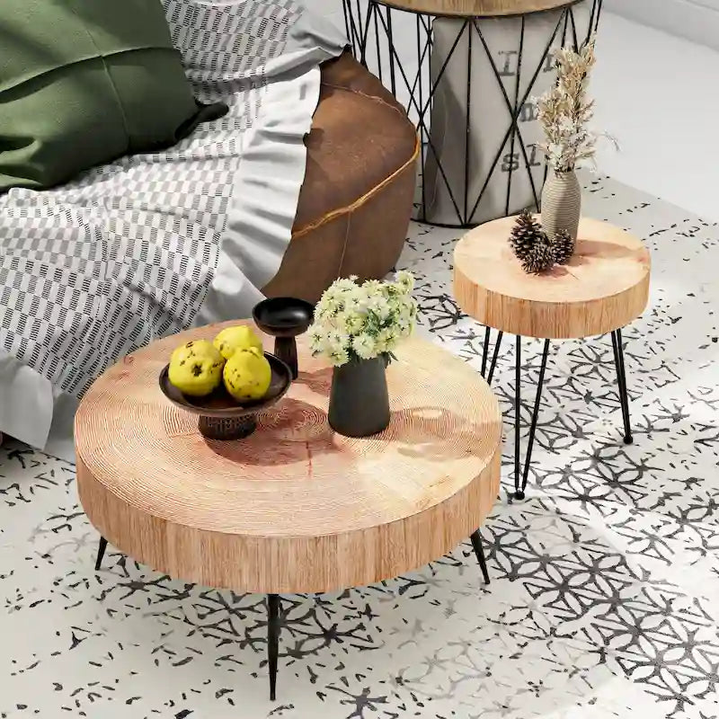 Ensemble de table basse 2 pièces COZAYH