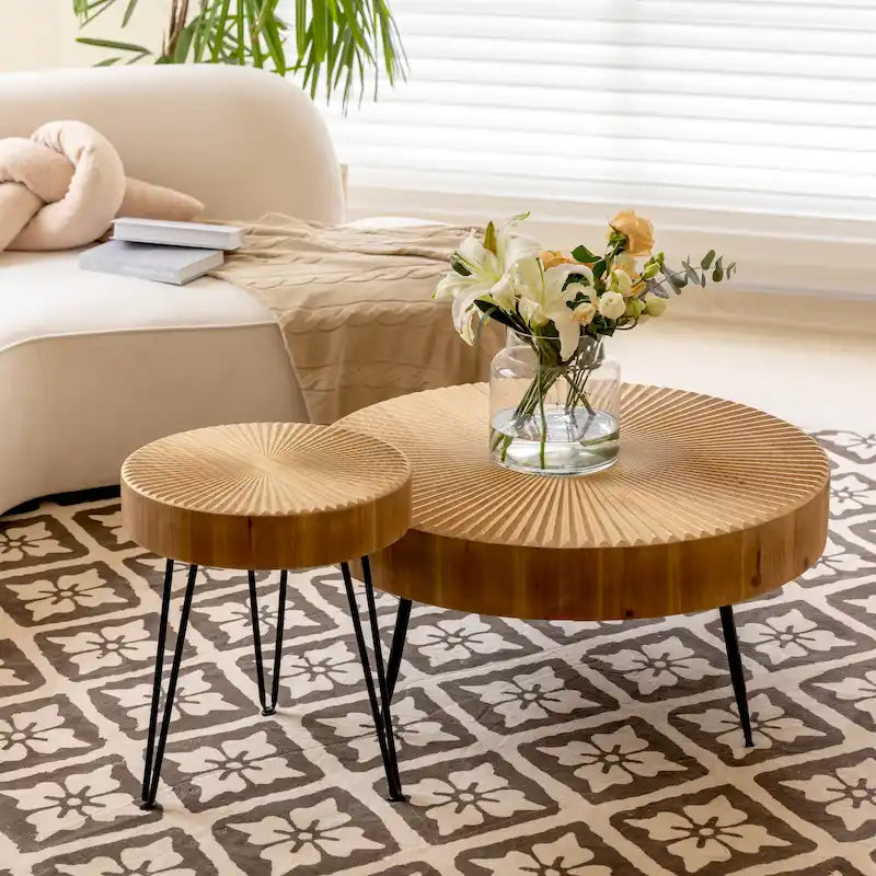 Ensemble de table basse 2 pièces COZAYH