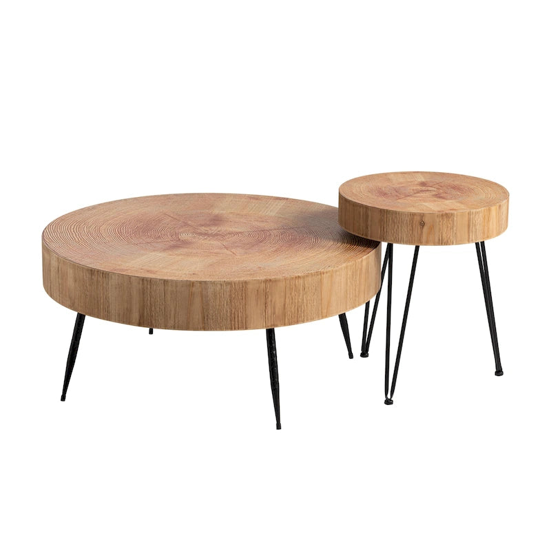 Ensemble de table basse 2 pièces COZAYH