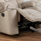 Fauteuil club inclinable à bascule en tissu Gannon de Christopher Knight Home