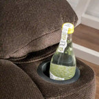 Fauteuil club inclinable à bascule en tissu Gannon de Christopher Knight Home