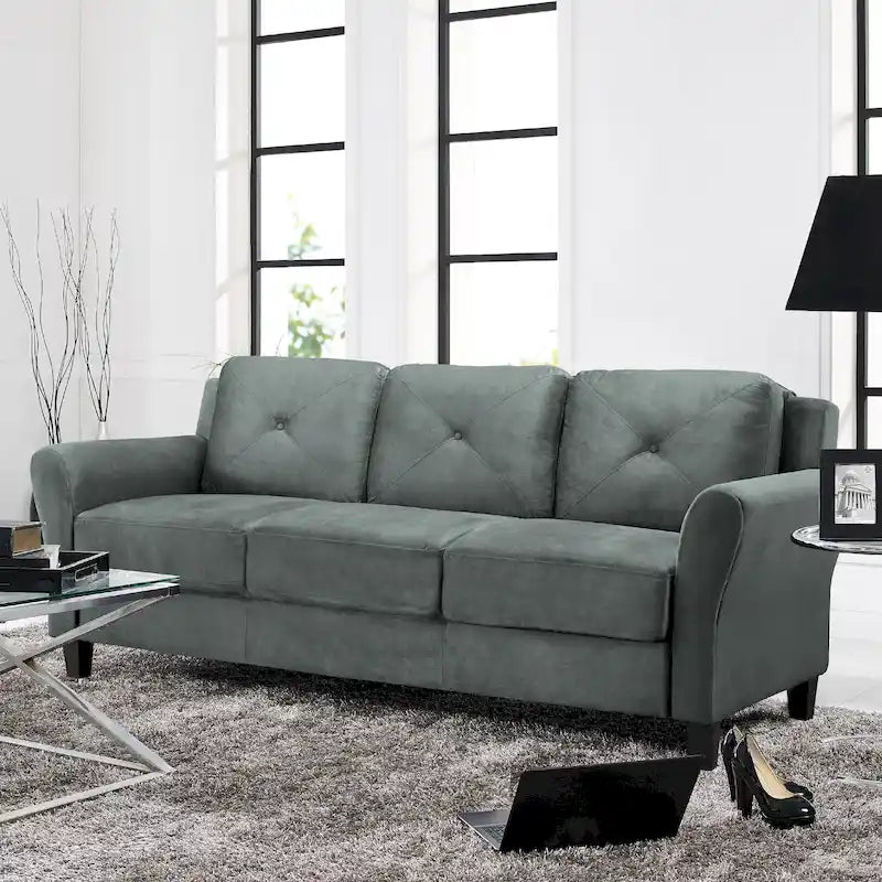 Canapé iLounge Harvard en microfibre