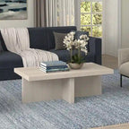 Table basse rectangulaire Elna 44 pouces de large