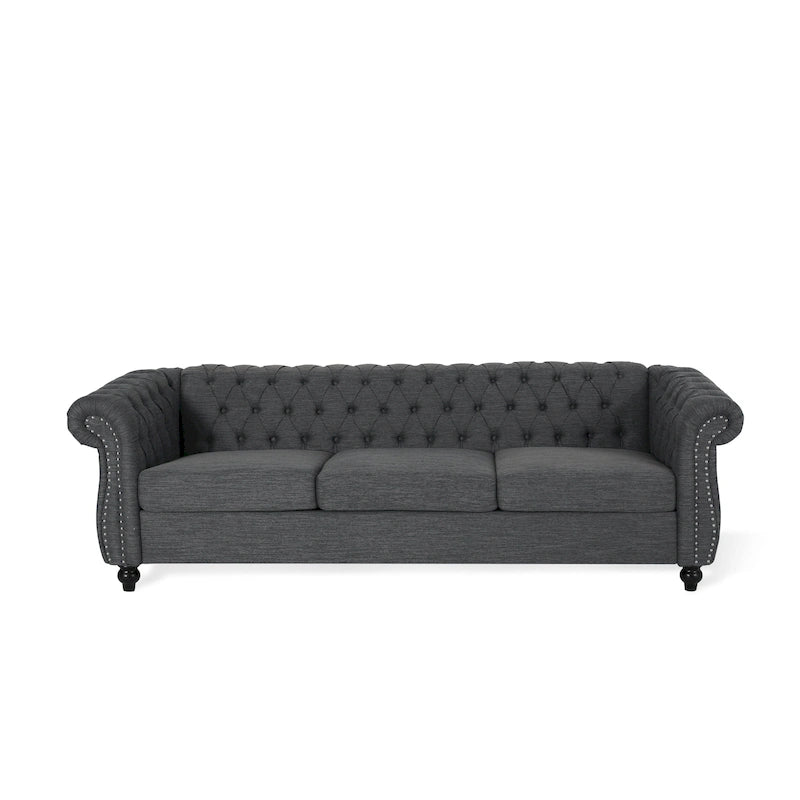 Canapé Chesterfield 3 places capitonné Parksley de Christopher Knight Home