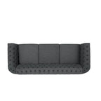 Canapé Chesterfield 3 places capitonné Parksley de Christopher Knight Home