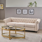 Canapé Chesterfield 3 places capitonné Parksley de Christopher Knight Home