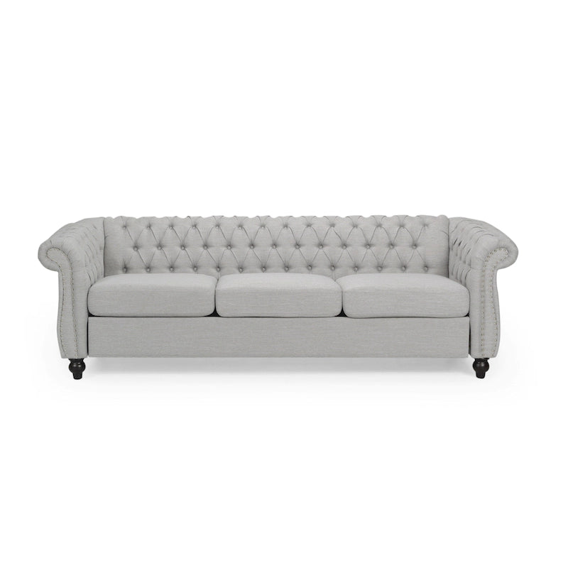 Canapé Chesterfield 3 places capitonné Parksley de Christopher Knight Home