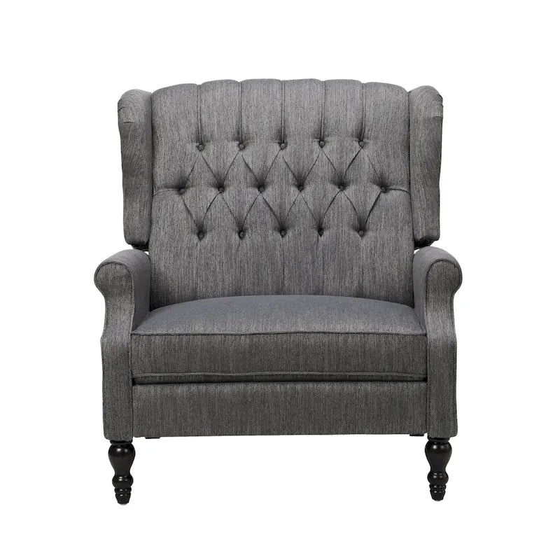 Fauteuil inclinable à dossier capitonné surdimensionné Apaloosa en tissu, par Christopher Knight Home