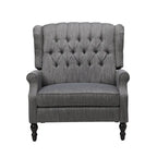 Fauteuil inclinable à dossier capitonné surdimensionné Apaloosa en tissu, par Christopher Knight Home
