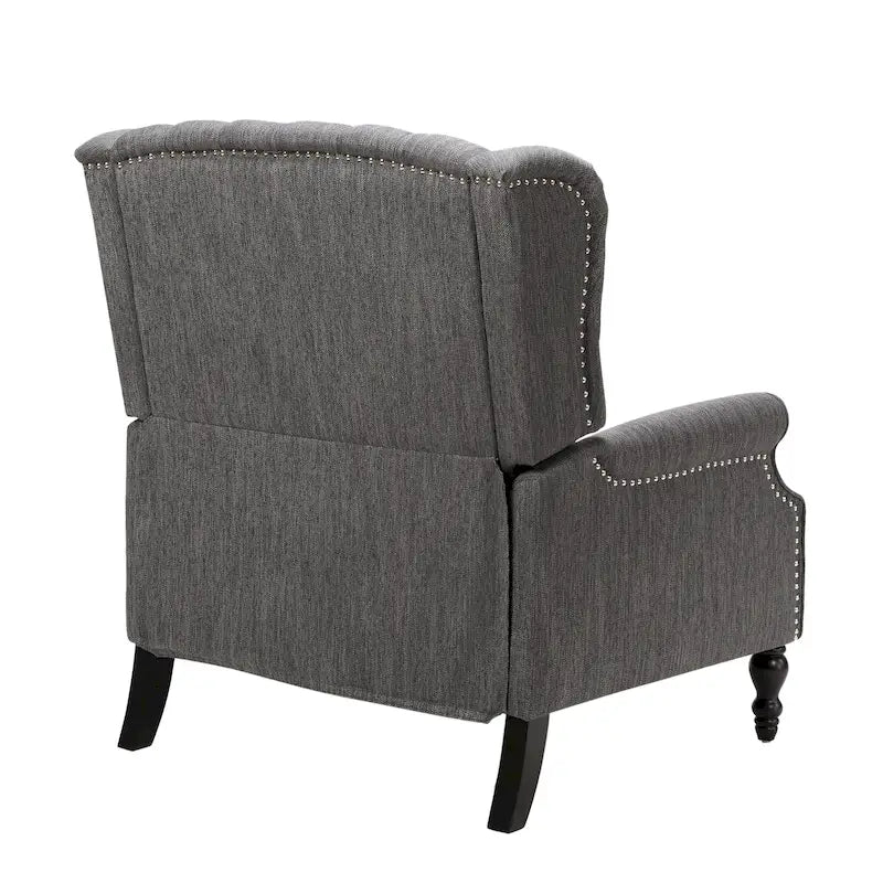 Fauteuil inclinable à dossier capitonné surdimensionné Apaloosa en tissu, par Christopher Knight Home