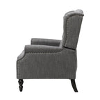 Fauteuil inclinable à dossier capitonné surdimensionné Apaloosa en tissu, par Christopher Knight Home