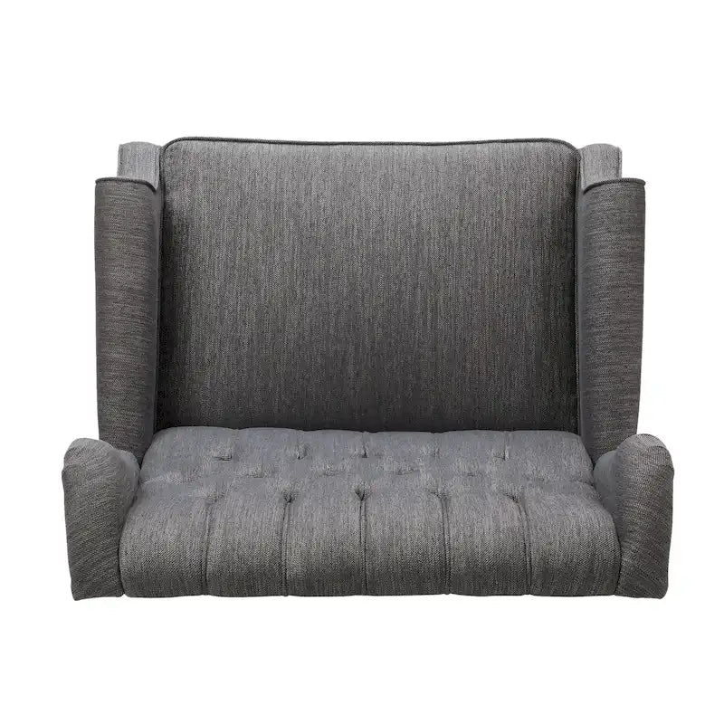 Fauteuil inclinable à dossier capitonné surdimensionné Apaloosa en tissu, par Christopher Knight Home