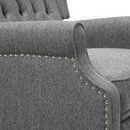 Fauteuil inclinable à dossier capitonné surdimensionné Apaloosa en tissu, par Christopher Knight Home