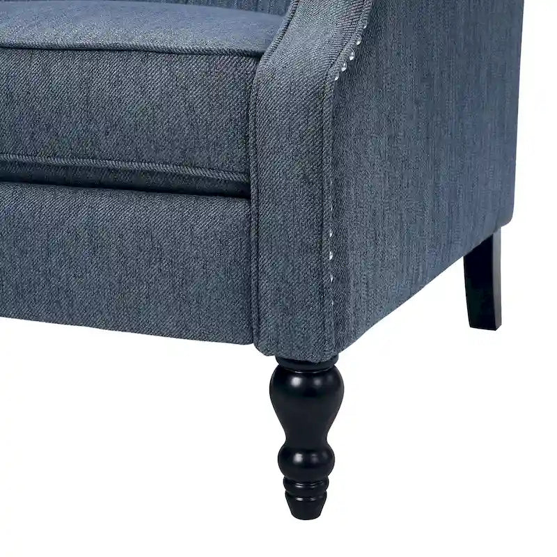 Fauteuil inclinable à dossier capitonné surdimensionné Apaloosa en tissu, par Christopher Knight Home