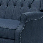 Fauteuil inclinable à dossier capitonné surdimensionné Apaloosa en tissu, par Christopher Knight Home