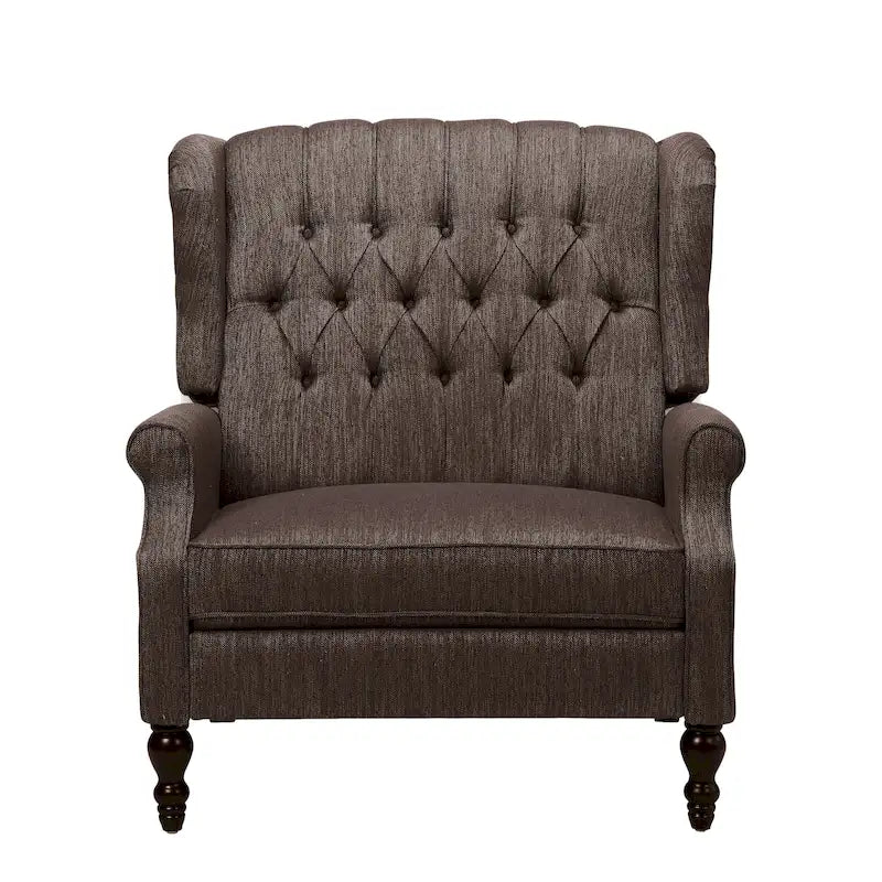 Fauteuil inclinable à dossier capitonné surdimensionné Apaloosa en tissu, par Christopher Knight Home