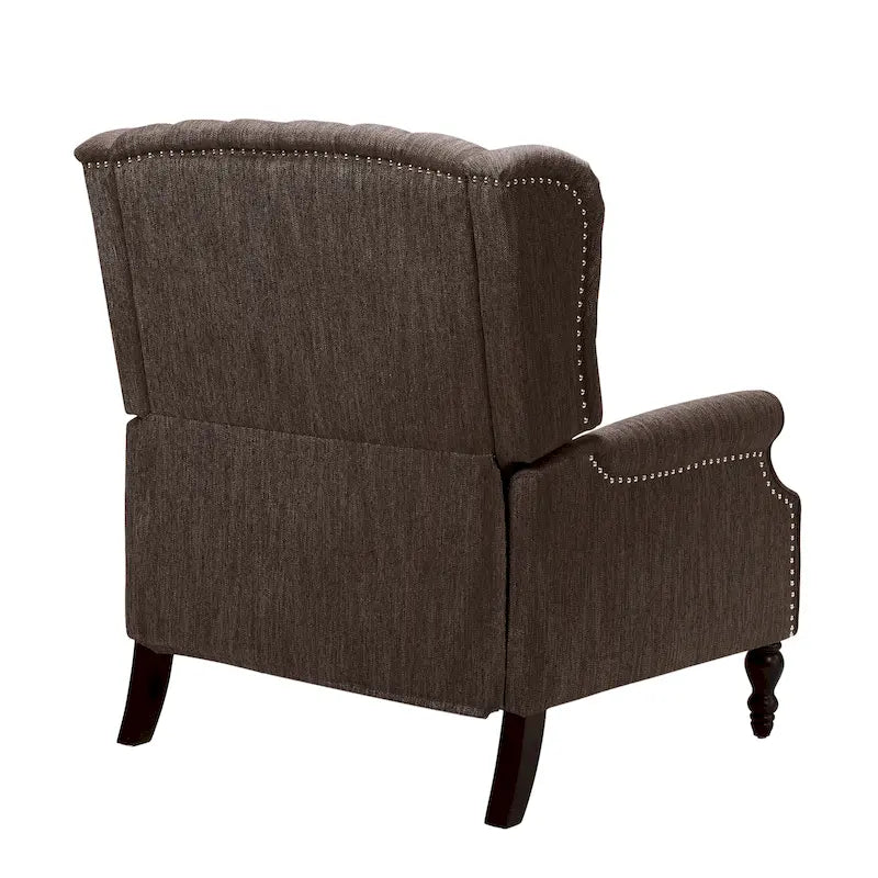 Fauteuil inclinable à dossier capitonné surdimensionné Apaloosa en tissu, par Christopher Knight Home