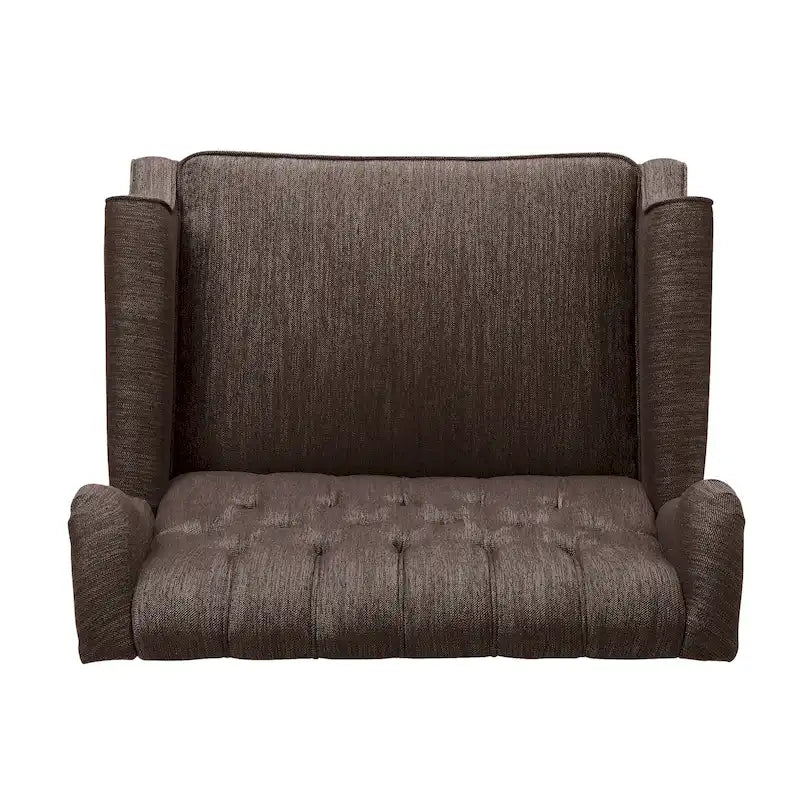 Fauteuil inclinable à dossier capitonné surdimensionné Apaloosa en tissu, par Christopher Knight Home