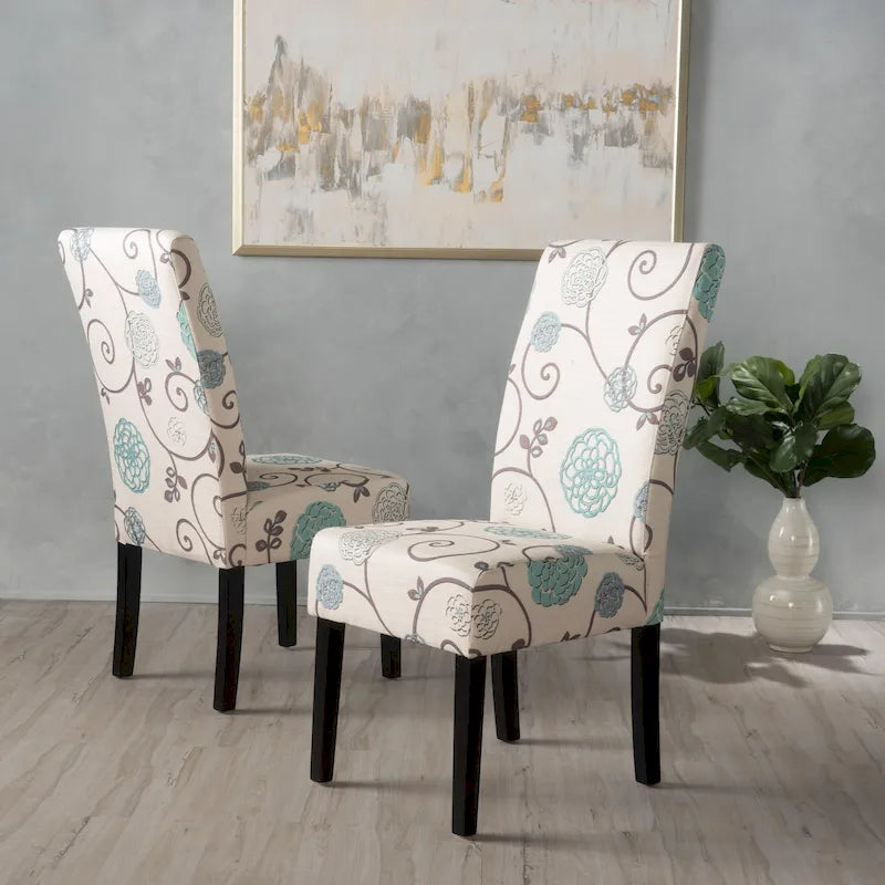Chaises de salle à manger rembourrées Christopher Knight Home Pollards (lot de 2) - Non disponible