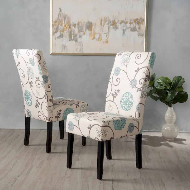Chaises de salle à manger rembourrées Christopher Knight Home Pollards (lot de 2) - Non disponible