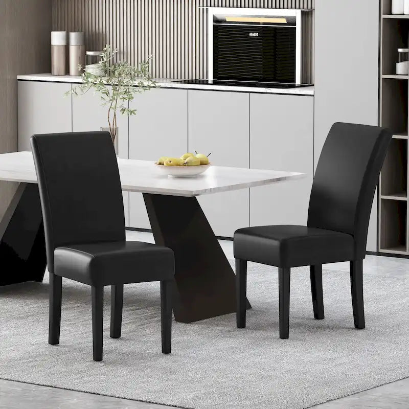 Chaises de salle à manger rembourrées Christopher Knight Home Pollards (lot de 2) - Non disponible