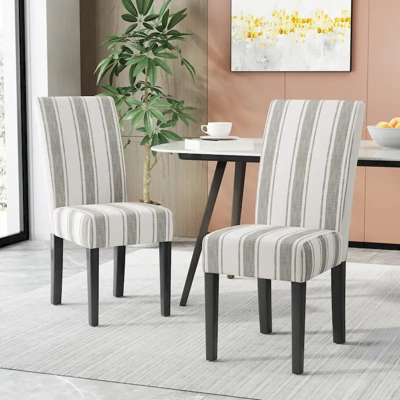 Chaises de salle à manger rembourrées Christopher Knight Home Pollards (lot de 2) - Non disponible