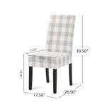 Chaises de salle à manger rembourrées Christopher Knight Home Pollards (lot de 2) - Non disponible
