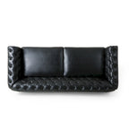 Canapé Chesterfield Castalia à garniture cloutée par Christopher Knight Home - 78,75 L x 33,50 l x 28,00 H