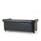Canapé Chesterfield Castalia à garniture cloutée par Christopher Knight Home - 78,75 L x 33,50 l x 28,00 H