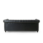 Canapé Chesterfield Castalia à garniture cloutée par Christopher Knight Home - 78,75 L x 33,50 l x 28,00 H