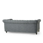 Canapé Chesterfield Castalia à garniture cloutée par Christopher Knight Home - 78,75 L x 33,50 l x 28,00 H