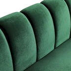 Canapé 3 places Bobran en velours moderne par Christopher Knight Home - 76,2 cm (P) x 211,8 cm (L) x 76,8 cm (H)