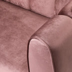 Canapé 3 places Bobran en velours moderne par Christopher Knight Home - 76,2 cm (P) x 211,8 cm (L) x 76,8 cm (H)